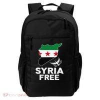 Syria Free Patriotic Syrian Map Liberation Peace Unity Home Backpack thumb 0