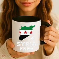 Syria Free Patriotic Syrian Map Liberation Peace Unity Home Coffee Mug thumb 3