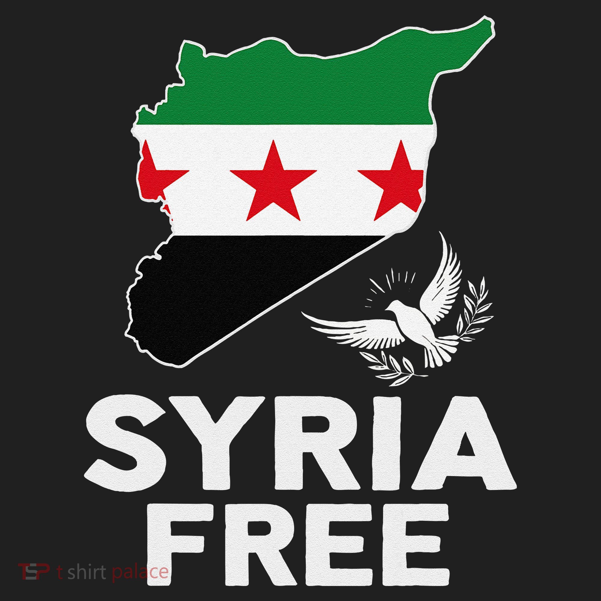 Syria Free Patriotic Syrian Map Liberation Peace Unity Home Beanie