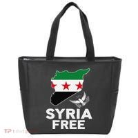 Syria Free Patriotic Syrian Map Liberation Peace Unity Home Tote Bag thumb 0