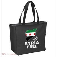 Syria Free Patriotic Syrian Map Liberation Peace Unity Home Tote Bag thumb 2