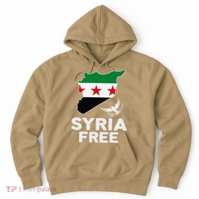 Syria Free Patriotic Syrian Map Liberation Peace Unity Home Hoodie
