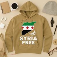 Syria Free Patriotic Syrian Map Liberation Peace Unity Home Hoodie thumb 3