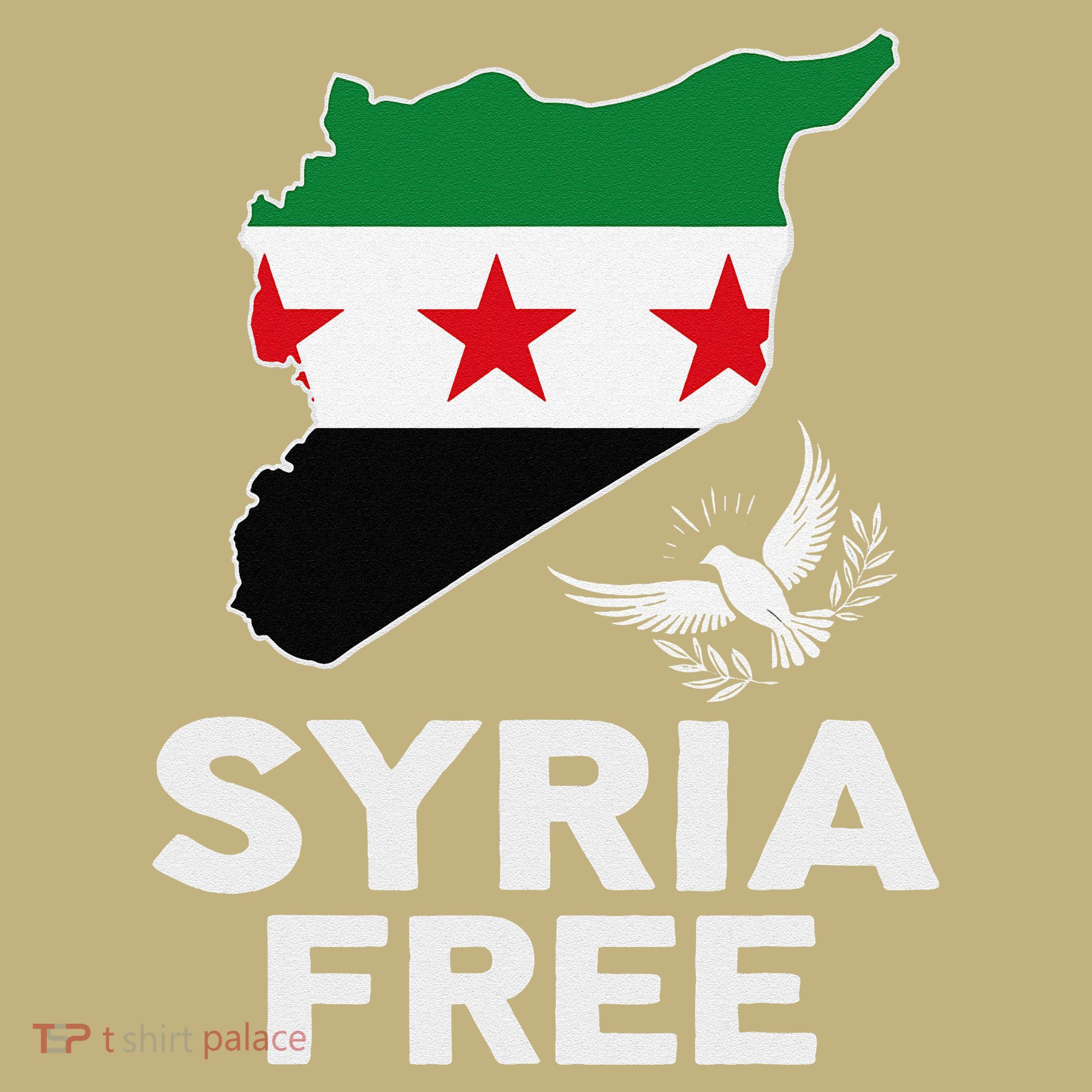 Syria Free Patriotic Syrian Map Liberation Peace Unity Home Sweatshirt