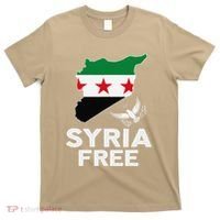 Syria Free Patriotic Syrian Map Liberation Peace Unity Home T-Shirt thumb 0
