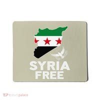 Syria Free Patriotic Syrian Map Liberation Peace Unity Home Mousepad thumb 0
