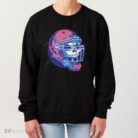 Skull Football Player Women's Sweatshirt thumb 0