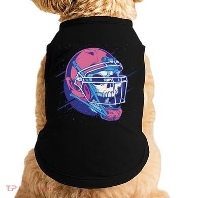 Skull Football Player Doggie Tank