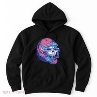 Skull Football Player Hoodie thumb 0