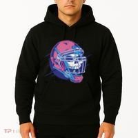 Skull Football Player Hoodie thumb 2