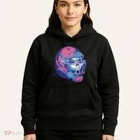 Skull Football Player Hoodie thumb 5