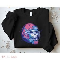 Skull Football Player Sweatshirt thumb 2