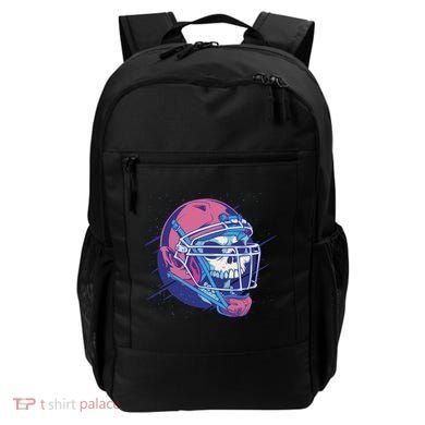 Skull Football Player Backpack