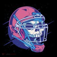 Skull Football Player Coffee Mug thumb 5