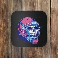 Skull Football Player Coaster thumb 0