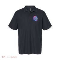 Skull Football Player Polo thumb 0