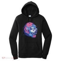 Skull Football Player Women's Hoodie thumb 0