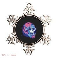 Skull Football Player Ornament thumb 0