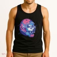 Skull Football Player Tank Top thumb 3