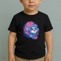 Skull Football Player Toddler T-Shirt thumb 2