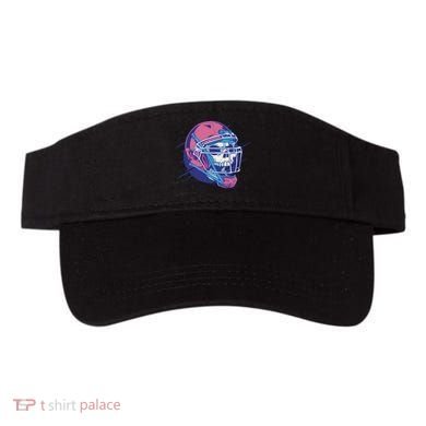 Skull Football Player Visor