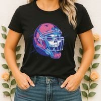 Skull Football Player Women's T-Shirt thumb 2