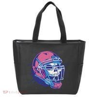 Skull Football Player Tote Bag thumb 0