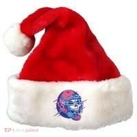 Skull Football Player Santa Hat thumb 0
