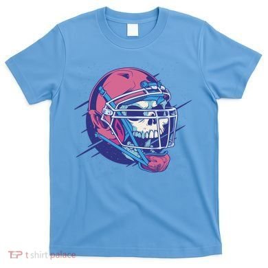 Skull Football Player T-Shirt