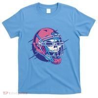 Skull Football Player T-Shirt thumb 0