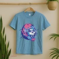 Skull Football Player T-Shirt thumb 2