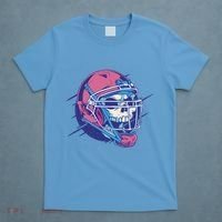 Skull Football Player T-Shirt thumb 4