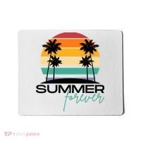 Summer Forever Retro Sunset Tropical Mousepad thumb 0