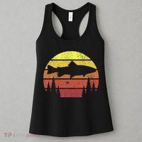 Steelhead Fishing Retro Rainbow Trout River Fisherman Women's Tank Top thumb 3