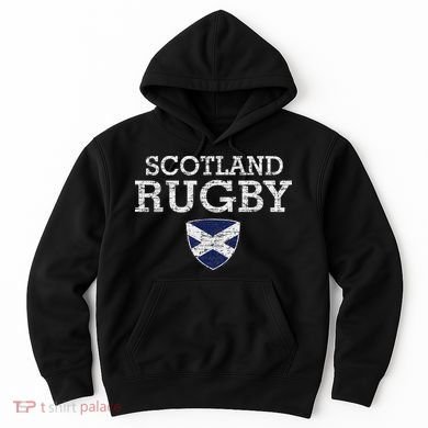 Scottish Flag Rugby Hoodie