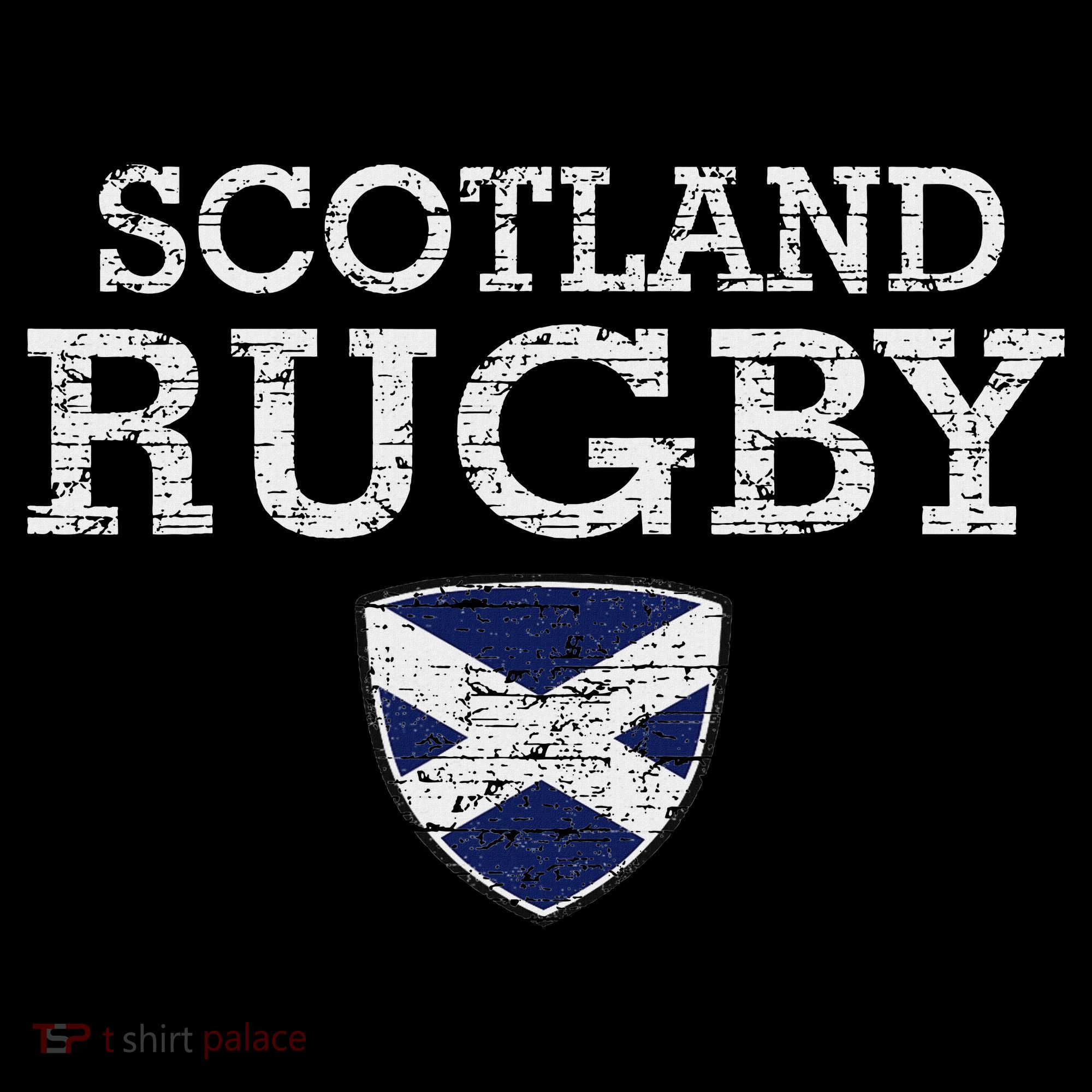 Scottish Flag Rugby Hoodie