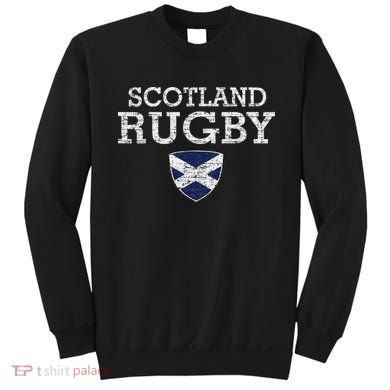 Scottish Flag Rugby Sweatshirt