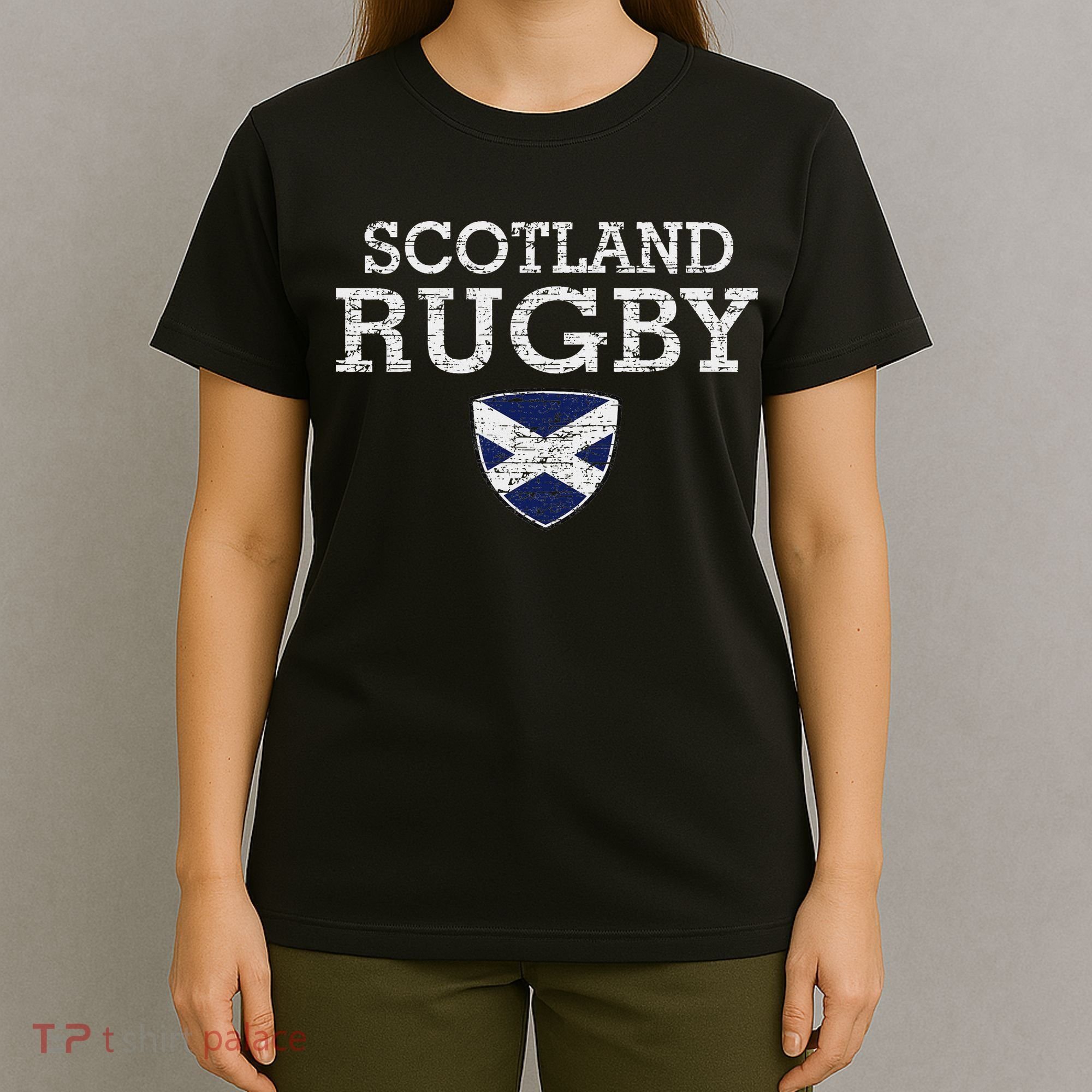 Scottish Flag Rugby T-Shirt