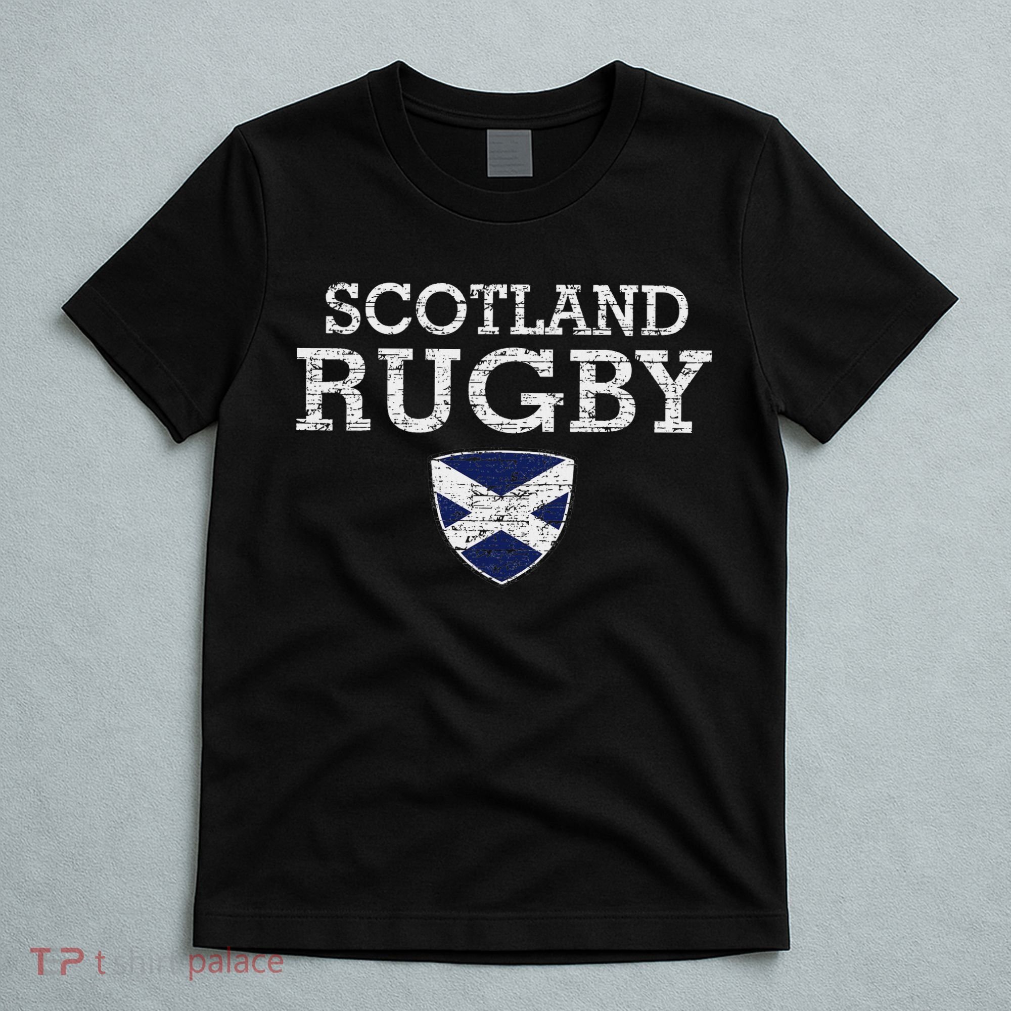 Scottish Flag Rugby T-Shirt