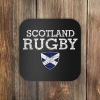 Scottish Flag Rugby Coaster thumb 0