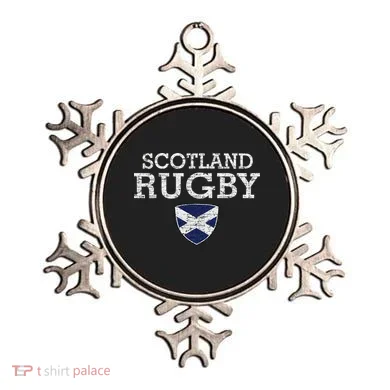 Scottish Flag Rugby Ornament