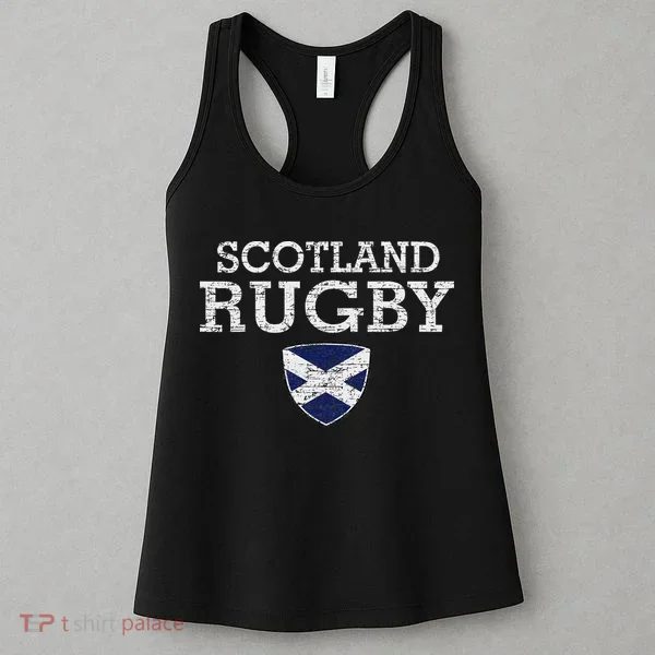 Scottish Flag Rugby Women's Tank Top