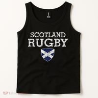 Scottish Flag Rugby Tank Top thumb 2