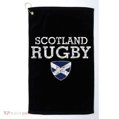 Scottish Flag Rugby Golf Towel