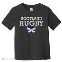 Scottish Flag Rugby Toddler T-Shirt thumb 0