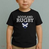 Scottish Flag Rugby Toddler T-Shirt thumb 2