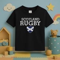 Scottish Flag Rugby Toddler T-Shirt thumb 3