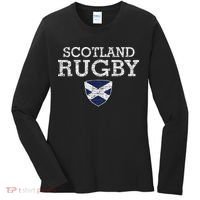 Scottish Flag Rugby Women's Long Sleeve Shirt thumb 0