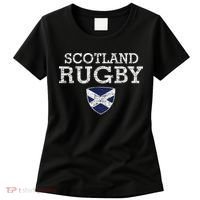 Scottish Flag Rugby Women's T-Shirt thumb 0