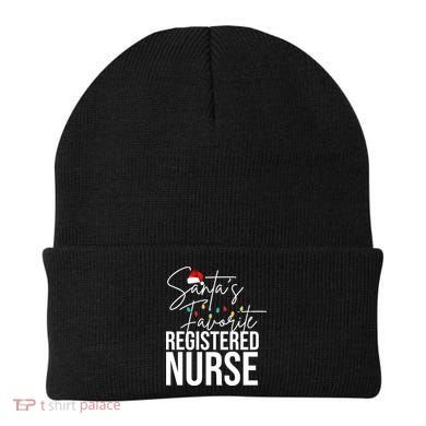 Santa's Favorite Register Nurse Beanie